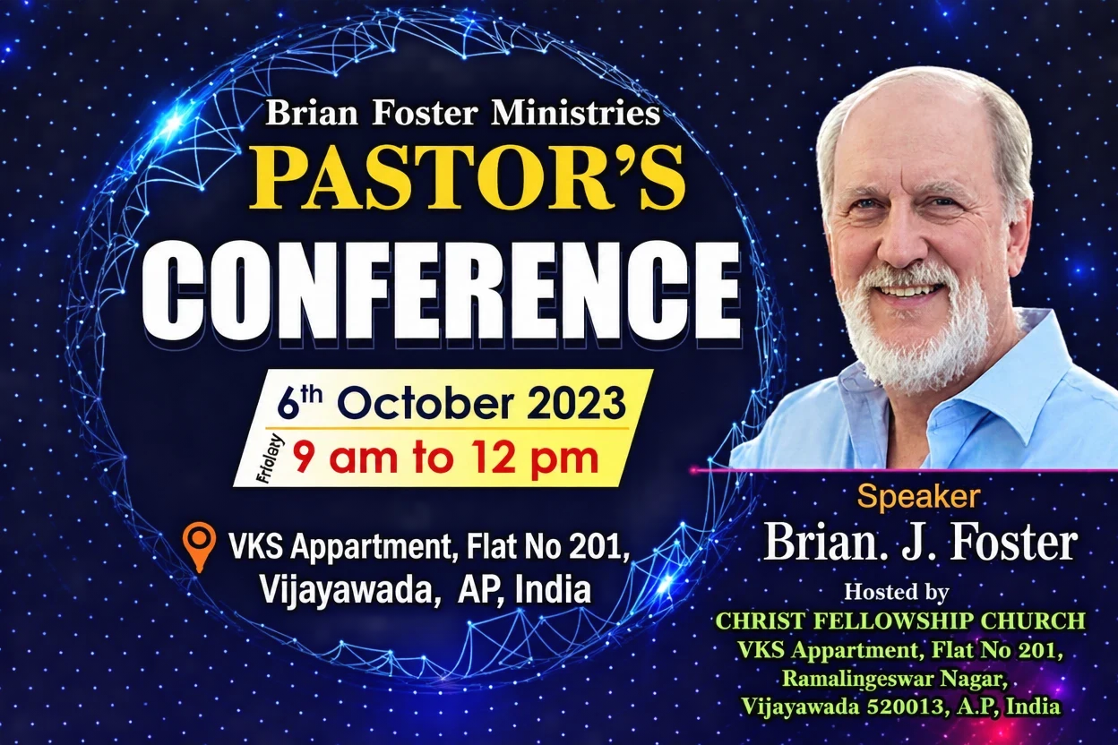 Pastor's Conference flyer
